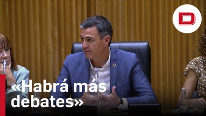 Sánchez asegura que tendrá «más debates» con Feijóo en el Senado