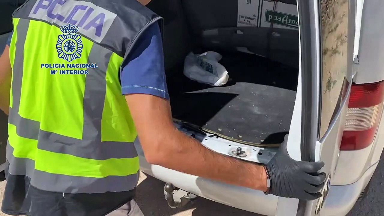 La Policía Nacional caza una furgoneta con 37 kilos de cocaína que iban a la Feria de Albacete