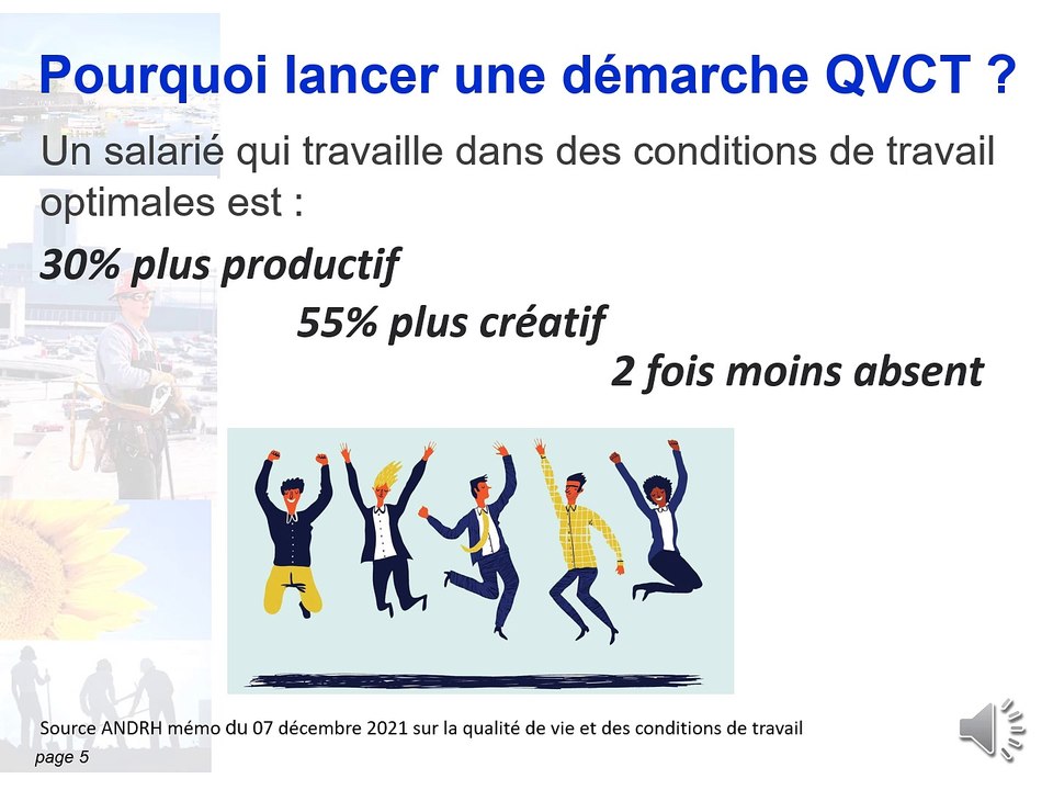 LA QVCT ENJEUX ET REGLEMENTATION