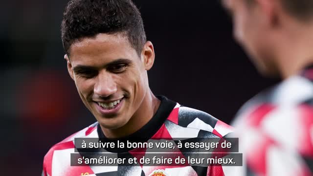Manchester United - Varane : Je n'ai pas un seul héros, mais je regardais certains défenseurs comme Lilian Thuram