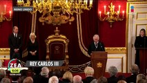 Carlos III fue proclamado rey de Reino Unido