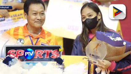 Volleyball: Kyla Atienza, best libero sa 2022 ASEAN Grand Prix