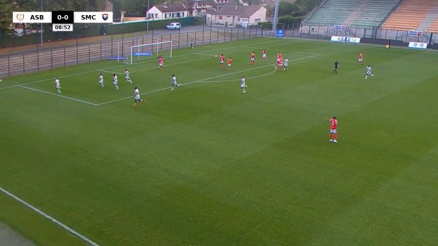 N2(J4) : Le but de Mohamed Hafid lors de SMCaen 1-1 AS Beauvais-Oise (Images : Fuchs Sports)
