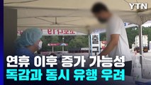 연휴 뒤 일시적 증가 가능성...독감 동시유행 우려 / YTN
