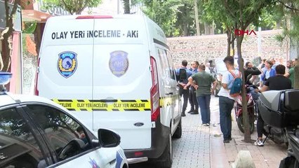 İSTANBUL-ŞİŞLİ'DE BİNANIN MERDİVEN KORKULUKLARINA ASILI KADIN CESEDİ BULUNDU