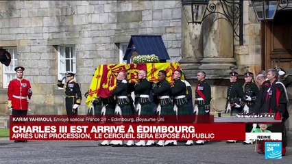 Procession royale à Edimbourg : le cercueil sera ensuite exposé au public dans la cathédrale Saint-Gilles