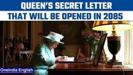 Queen Elizabeth II’s secret letter which can only be opened in 2085 | Oneindia News *News