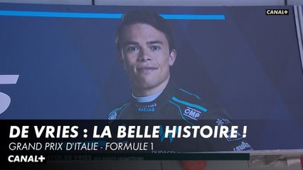 Nyck de Vries, la belle histoire du week-end - Grand Prix d'Italie - F1