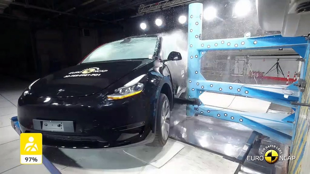 La Tesla Model Y obtient cinq étoiles aux crash-tests Euro NCAP 2022