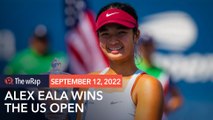 History for Philippines as Alex Eala captures US Open girls' singles crown