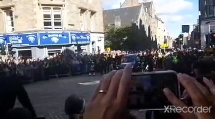 Death of The Queen: News Letter editor Ben Lowry in Edinburgh