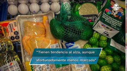 Aún al alza, productos de primera necesidad reconoce Profeco