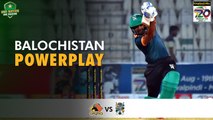 1st Innings Powerplay | Balochistan vs Sindh | Match 22 | National T20 2022 | PCB | MS2T