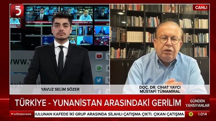Doç. Dr. Cihat Yaycı: "Yunanistan, Doğu Akdeniz'de yapmadığını bırakmıyor"