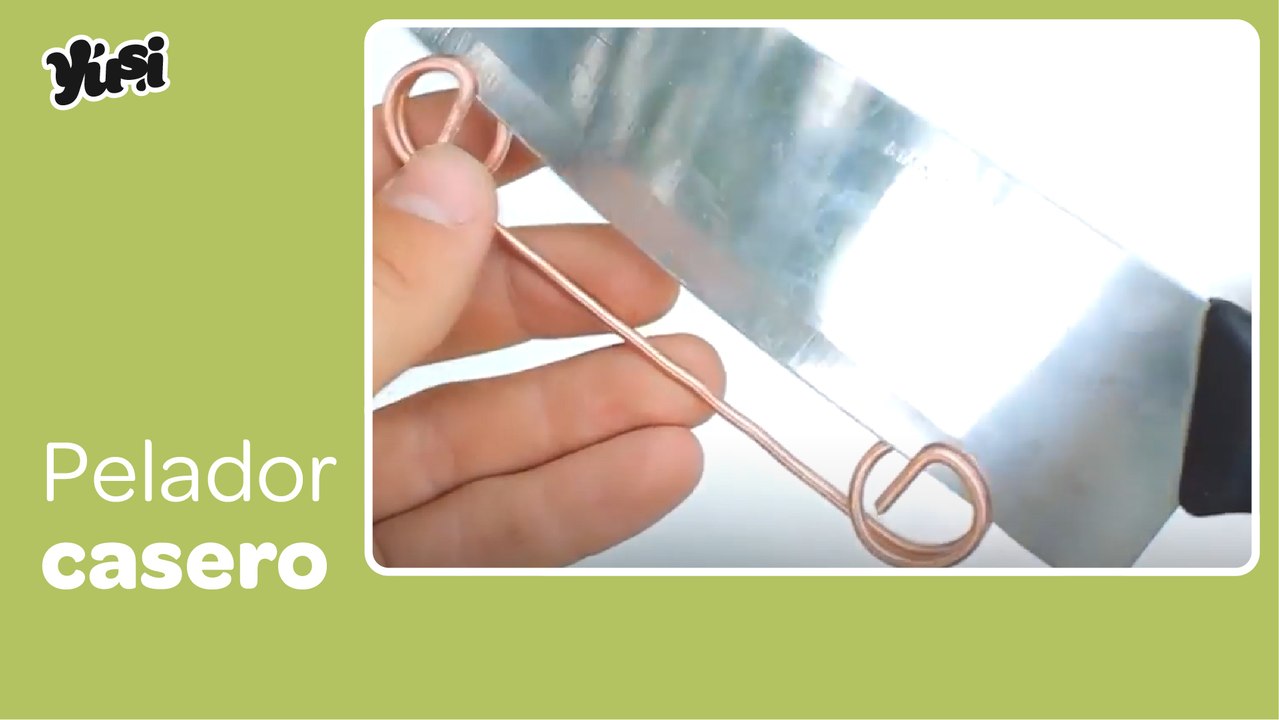 Tutoral para hacer un pelador casero