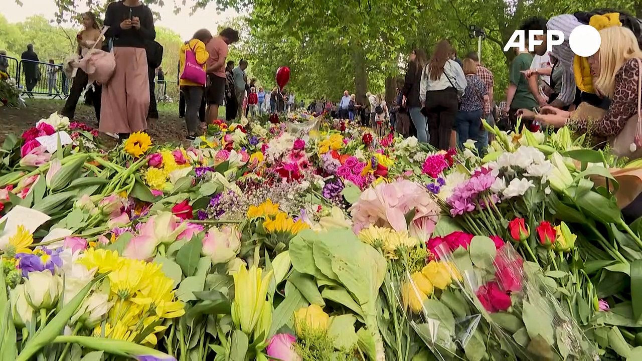 Gedenken an die Queen kurbelt Blumenverkauf an