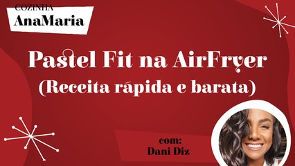 PASTEL FIT NA AIR FRYER (RECEITA RÁPIDA E BARATA)