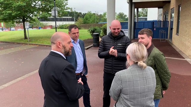 Businessmen are donating £100 each a month to help pupils from deprived families at Fulwood Academy