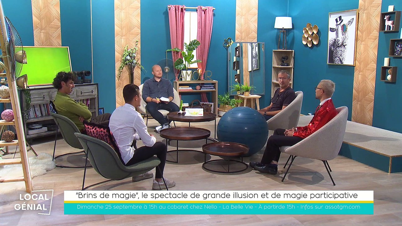 Local Génial - 12/09/2022 - "Brins de magie", le spectacle de grande illusion et de magie participative Tinou