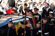 King Charles leads royal procession behind Queen Elizabeth's coffin in Edinburgh