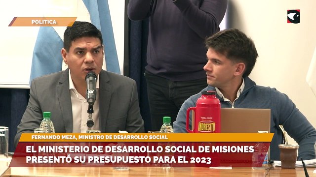 El ministerio de desarrollo social de Misiones presentó su presupuesto para el 2023