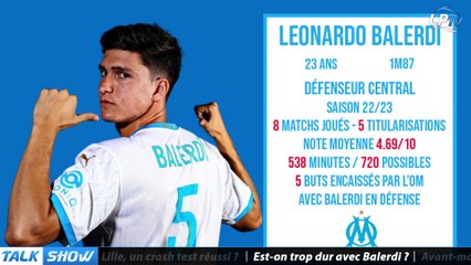 Talk Show, partie 2 : Est-on trop dur avec Balerdi ?