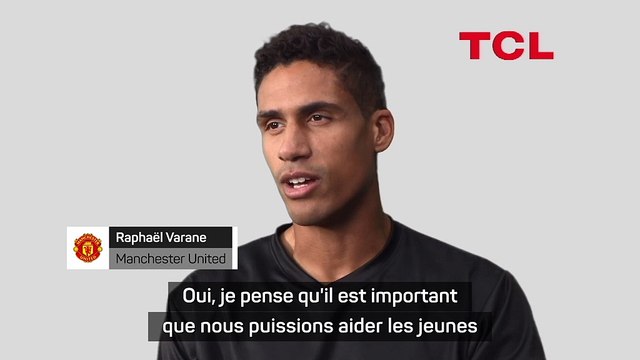 Manchester United - Varane : Je n'ai pas un seul héros, mais je regardais certains défenseurs comme Lilian Thuram