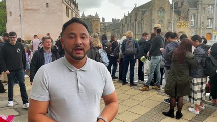 Rocky and Tyson Singh, brothers at family-run Holyrood Gift Shop, opposite the royal palace