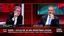 Son dakika haberi: Milli Eğitim Bakanı Özer CNN TÜRK'te! 'Kariyer sınavı' tartışmasının aslı ne?