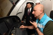 Tavşantepe-Sabiha Gökçen Metro Hattı'nda test sürüşü yapıldı