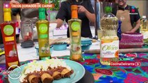 Prepara los más deliciosos Tacos Dorados de Carne