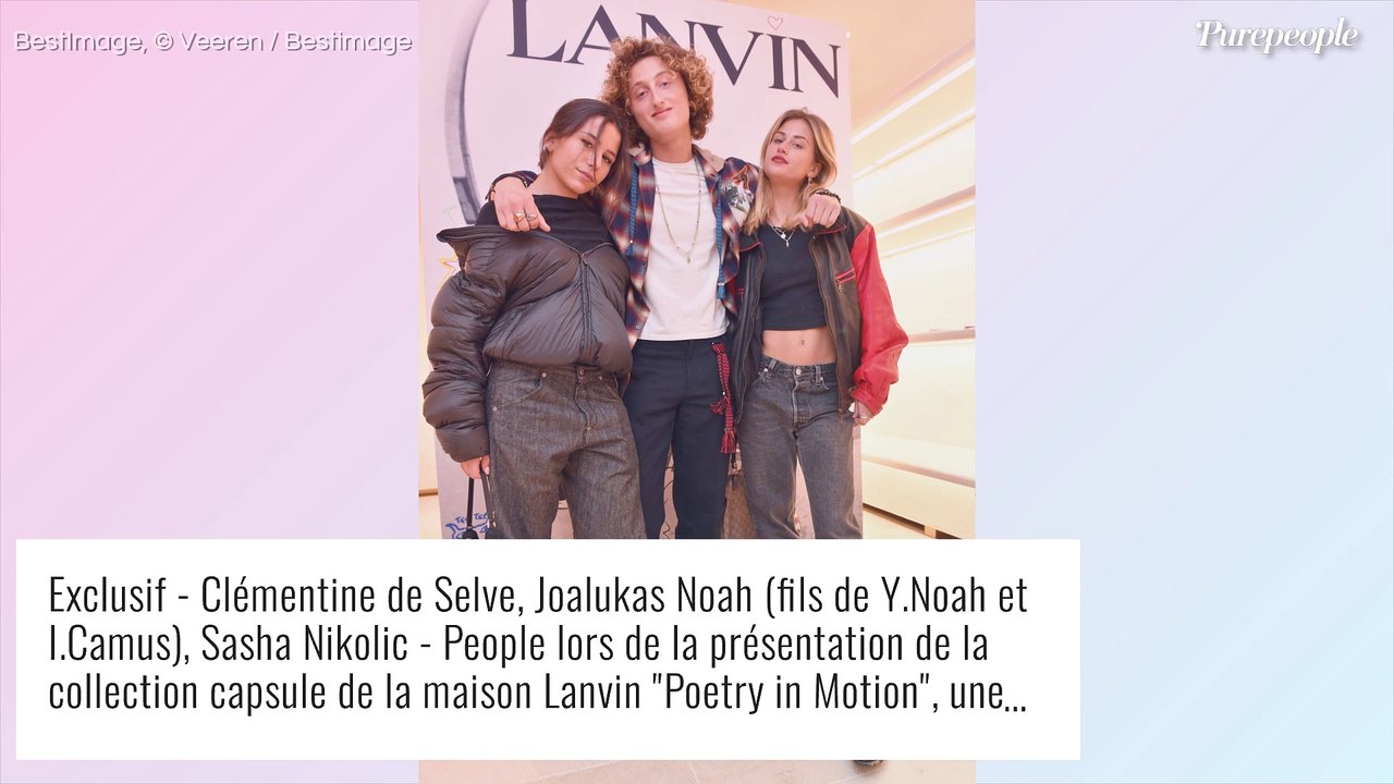 Yannick Noah : Son plus jeune fils Joalukas passe une soirée mémorable avec une célèbre fille de