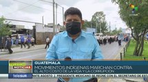 Autoridades ancestrales protestan en Guatemala por acciones estatales