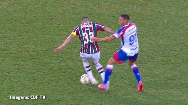 CBF divulga imagens e áudios do VAR no jogo entre Fluminense e Fortaleza pelo Brasileirão