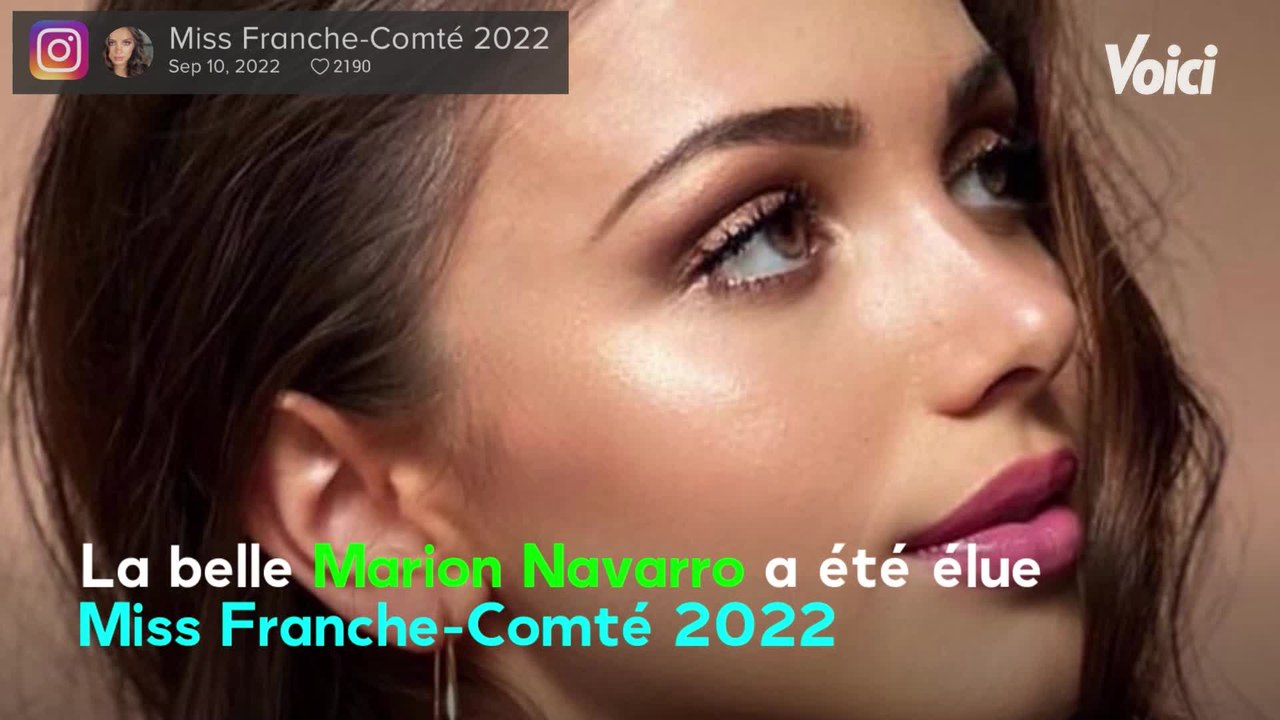 Voici - Qui est Marion Navarro, Miss Franche-Comté 2022 ?