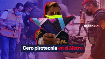 Cero pirotecnia en el Metro