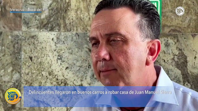 Delincuentes llegaron en buenos carros a robar casa de Juan Manuel Sierra
