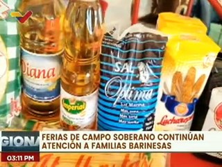 Download Video: Feria del Campo Soberano beneficia  15 comunidades de la Base de Misiones Ezequiel Zamora de Barinas