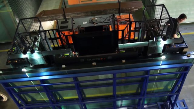 Strange Vehicles - Strange Logistics Vehicles in a Glass Factory