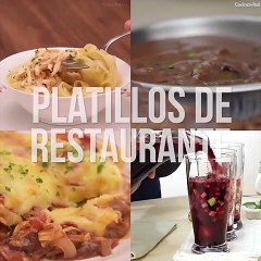 Platillos de restaurante