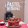 Pastel de crepas red velvet | Cocina Vital