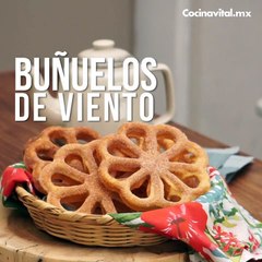 Receta de buñuelos de viento | Cocina Vital