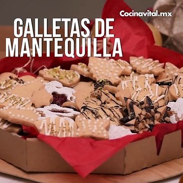 Receta de galletas de mantequilla para Navidad | Cocina Vital