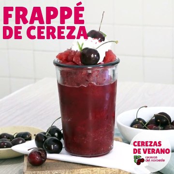 Cómo hacer un Frappé de cereza casero | Receta con Cerezas del Noroeste - Cocina Vital