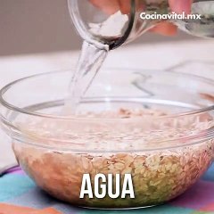Receta de agua de horchata | Cocina Vital