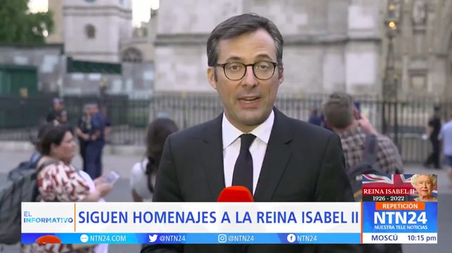Siguen los homenajes a la reina Isabel en el cuarto día de luto