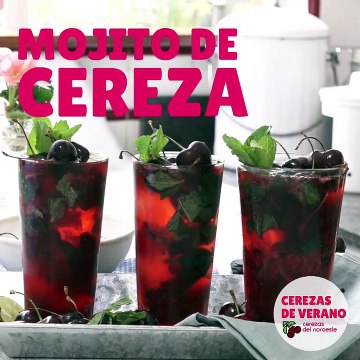 Receta de Mojito de cereza : Cerezas del Noroeste - Cocina Vital