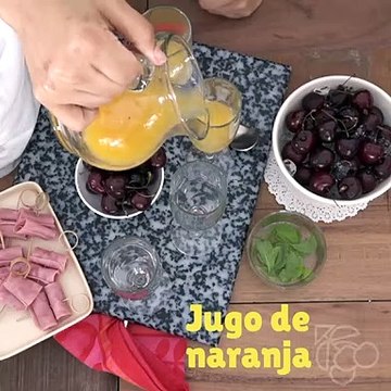 Receta de Mimosas con vino y Cerezas Del Noroeste - Cocina Vital