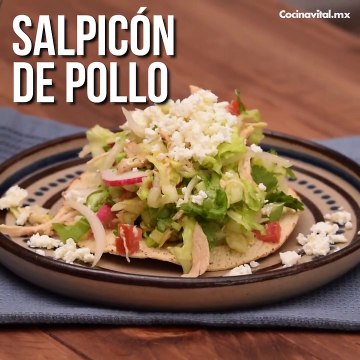 Receta de Salpicón de pollo en tostadas - Cocina Vital