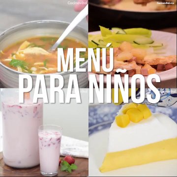 10 recetas para niños, ¡amarán el menú del día! - Cocina Vital